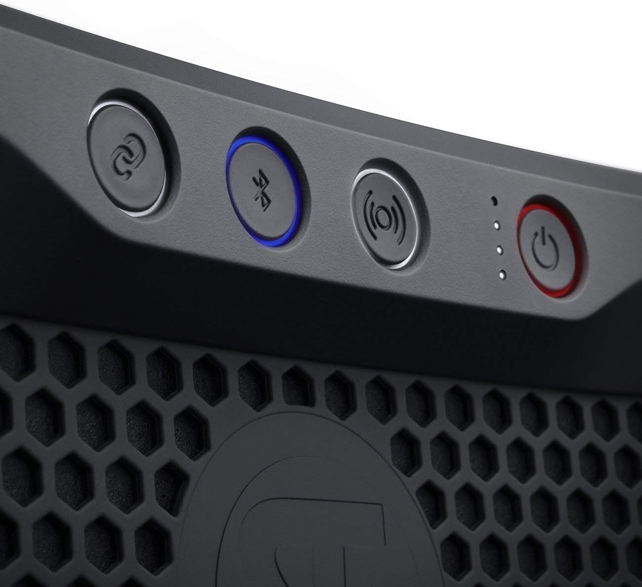 Teufel ROCKSTER Cross Altoparlante stereo Bluetooth portatile Wireless musica Batteria fino a 16 ore Protezione dagli spruzzi d'acqua IPX5 Nero