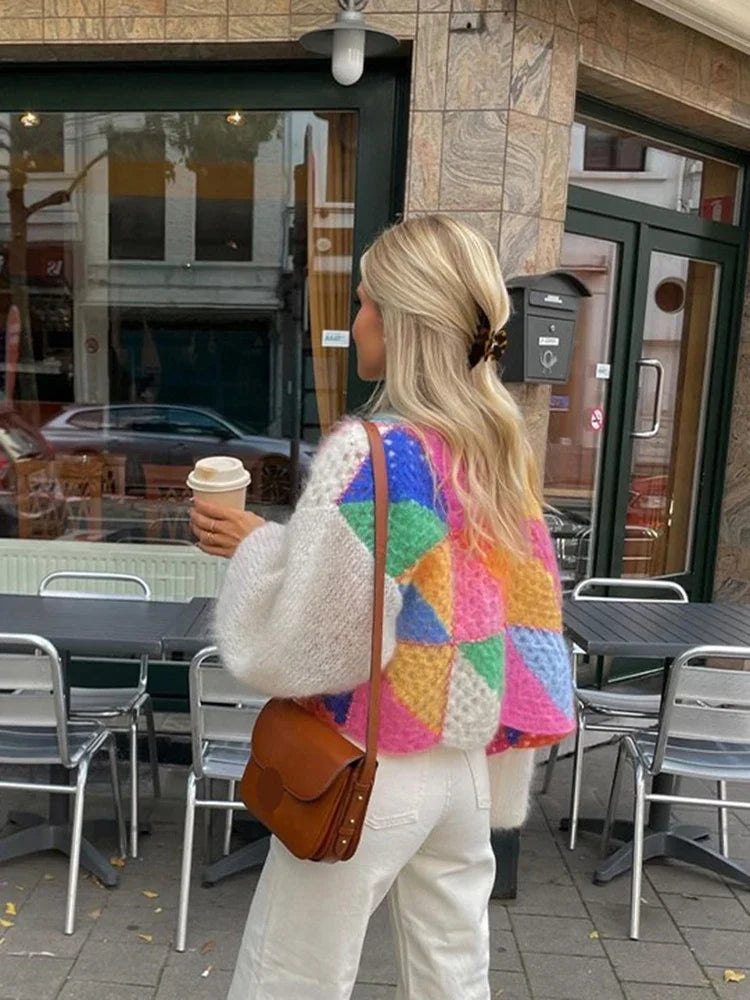 Claudia - Gestreifter Pullover mit schnen Farben