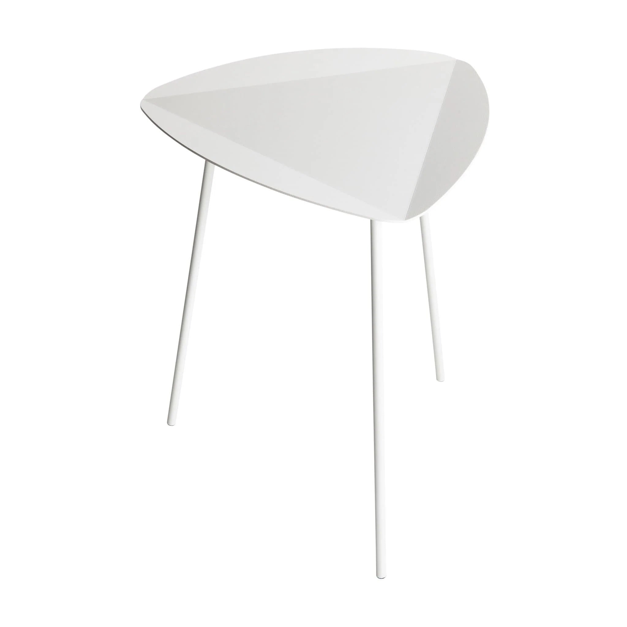 LEITO Beistelltisch Dreieck Hhe 50cm