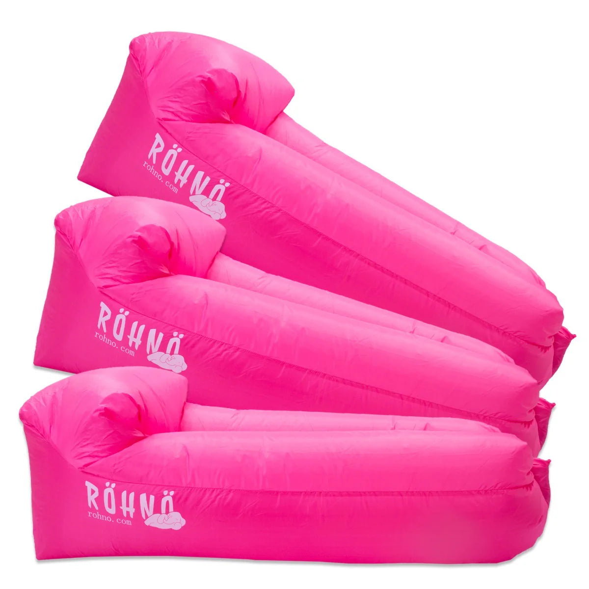 Rhn Air Lounger Confezione multipla, confezione da 3 rosa