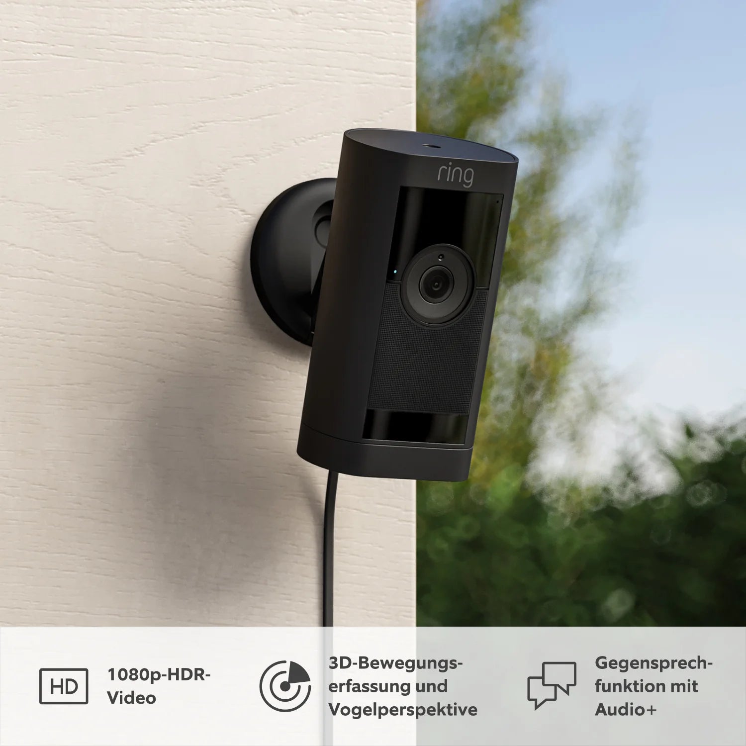 Auenkamera Pro Netzstecker (Stick Up Cam Pro)