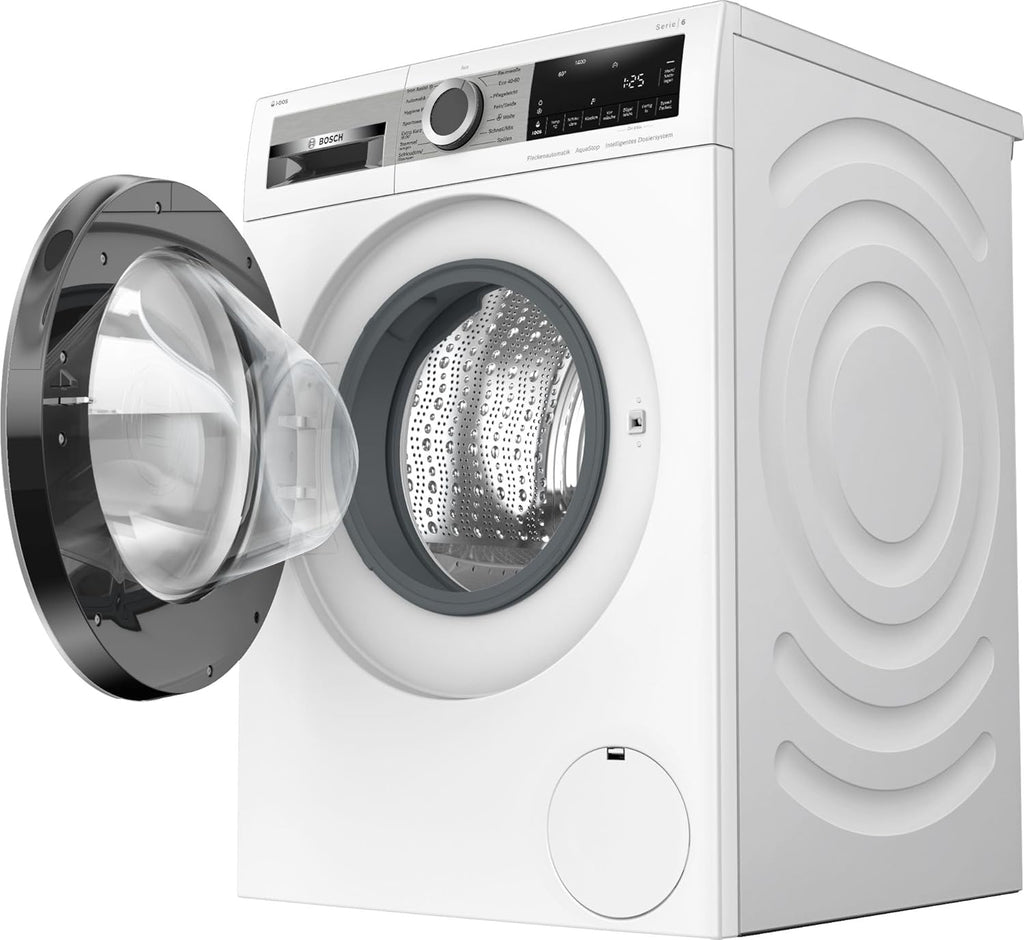 BOSCH WAN28127 Lavatrice Serie 4, a carica frontale, capacità 8 kg, 1400 giri/min, Iron Assist, Active Water Plus, EcoSilence Drive, Speed Perfect, bianco, 60 cm