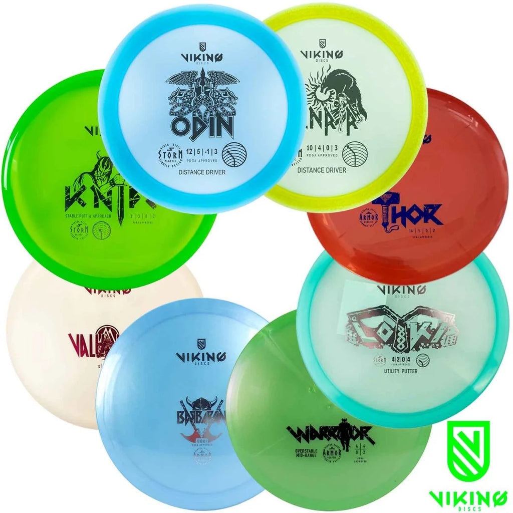 Set da torneo Viking Discs (8 dischi)