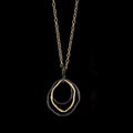 Pendente Piccolo Driftwood - 3 Anelli Canna di Fucile/Oro