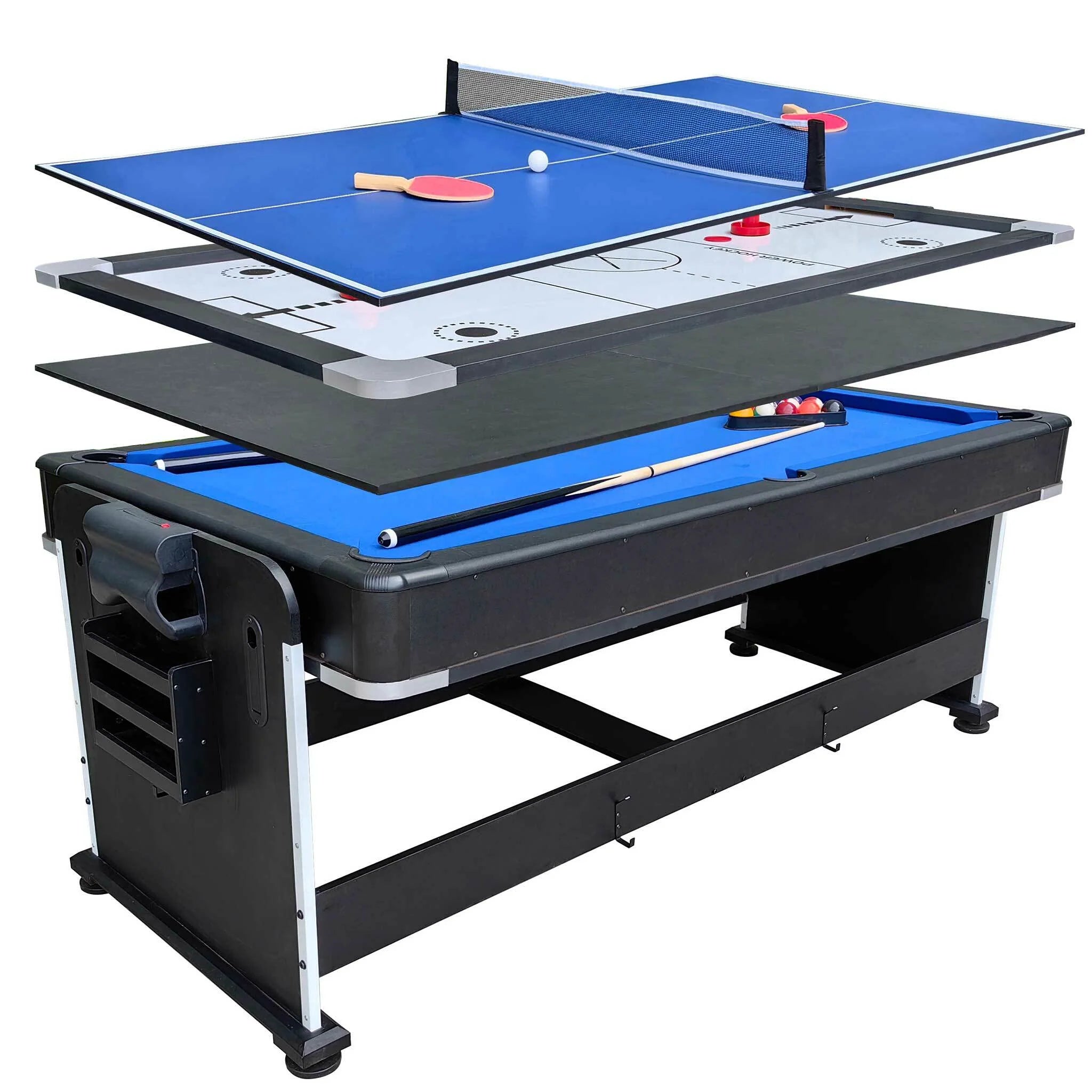 Tavolo da biliardo Blackwood 7' 4-IN-1