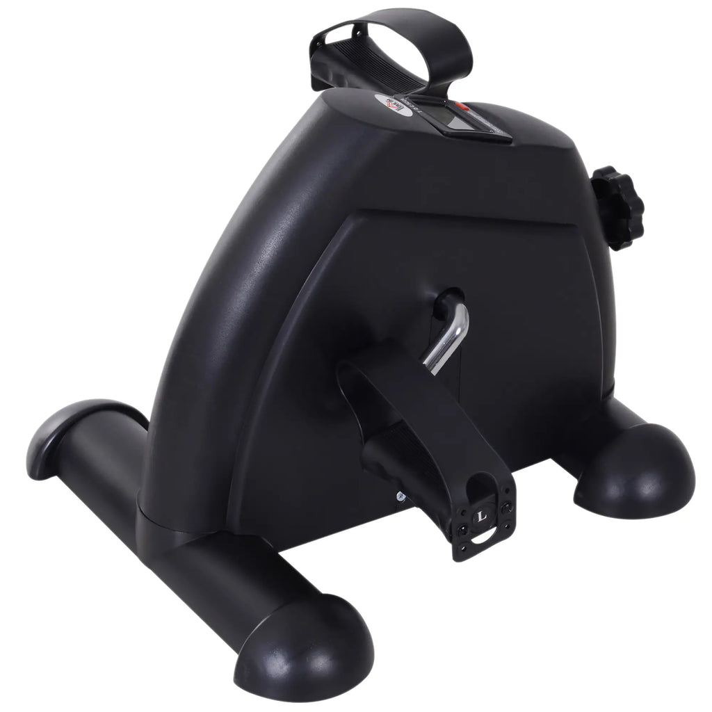HOMCOM Mini Bike Pedaltrainer mit LCD-Display, verstellbarer Widerstand