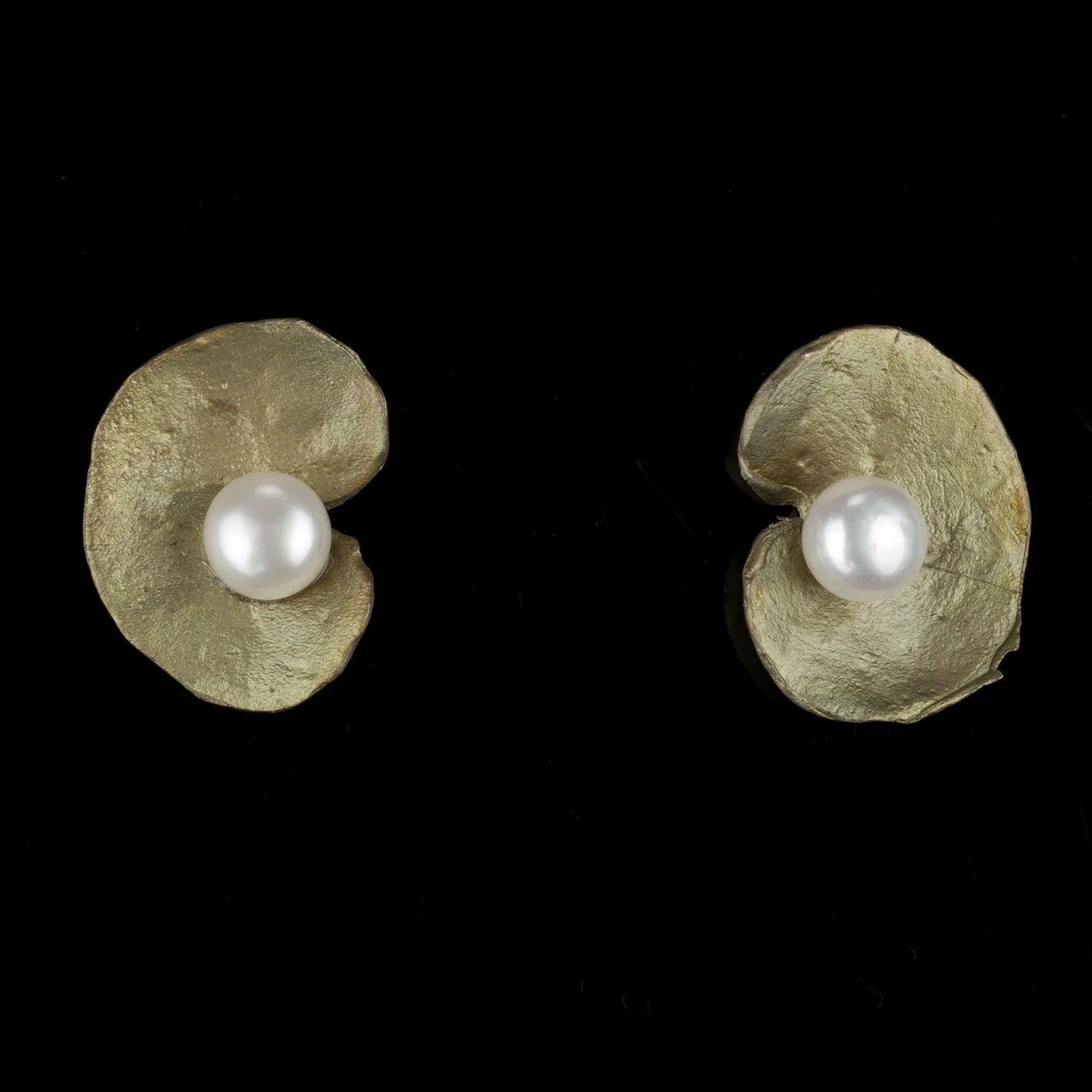 Orecchini a clip a spirale Geranium