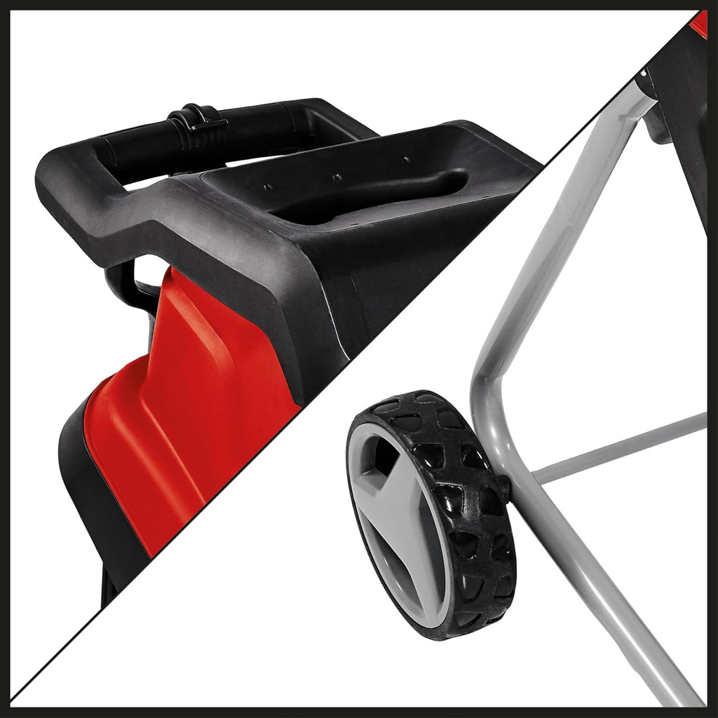 Trituratore elettrico Einhell GC-KS 2540 (2 lame reversibili in acciaio speciale, grande apertura per imbuto, interruttore di protezione motore, sacco di raccolta, maniglia di trasporto inclusa di pestello, 2 lame di ricambio)
