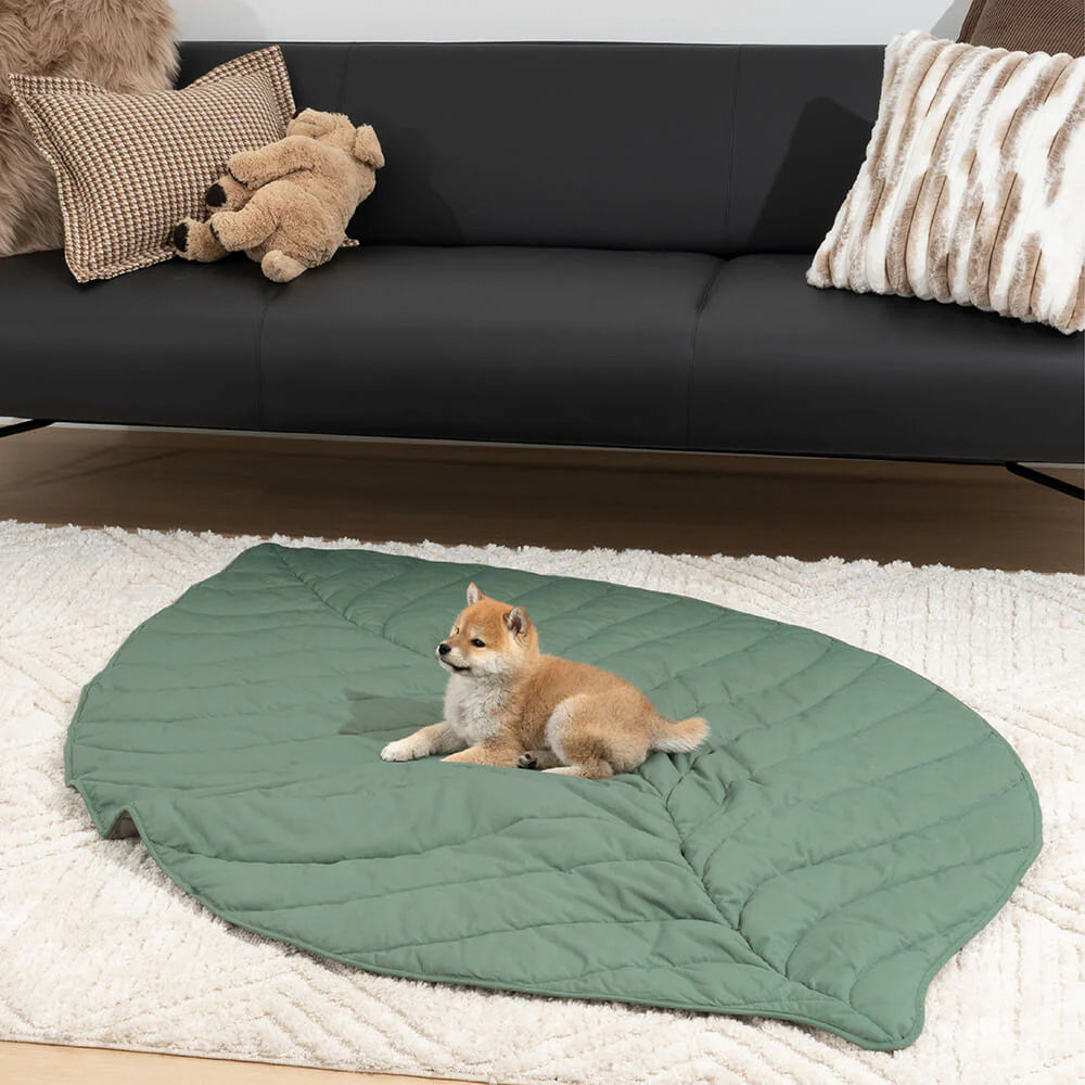 Coperta per cani a forma di foglia per persone - Tappetino comfort extra large