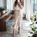 Anni - Stylisches Kleid mit Gürtel