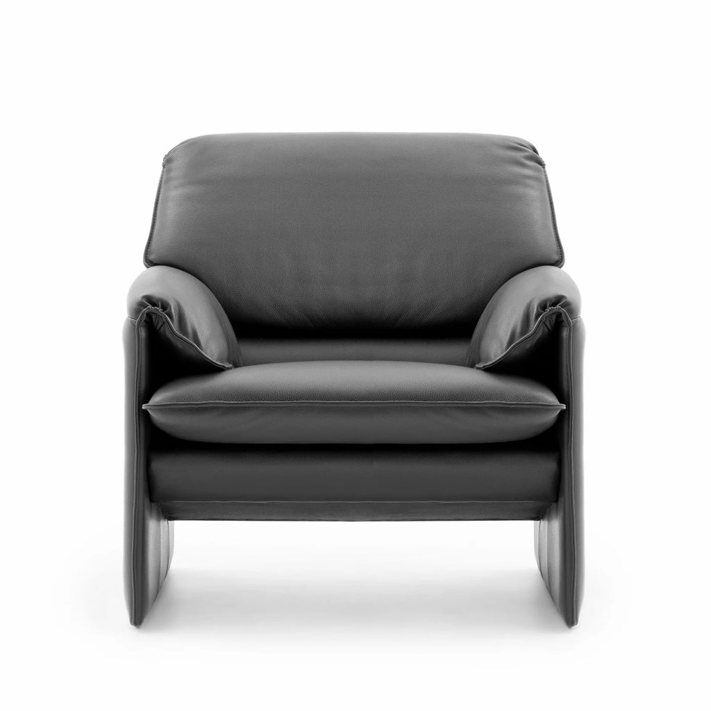 Leolux kleines Hochlehnersofa Bora Bèta, Klassiker, verschiedene Gren Leder Senso, Bora Beta