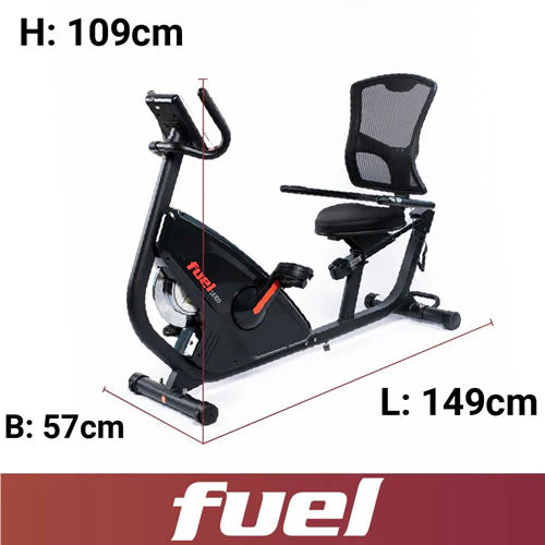 FUEL Fitness Cyclette Orizzontale LE100