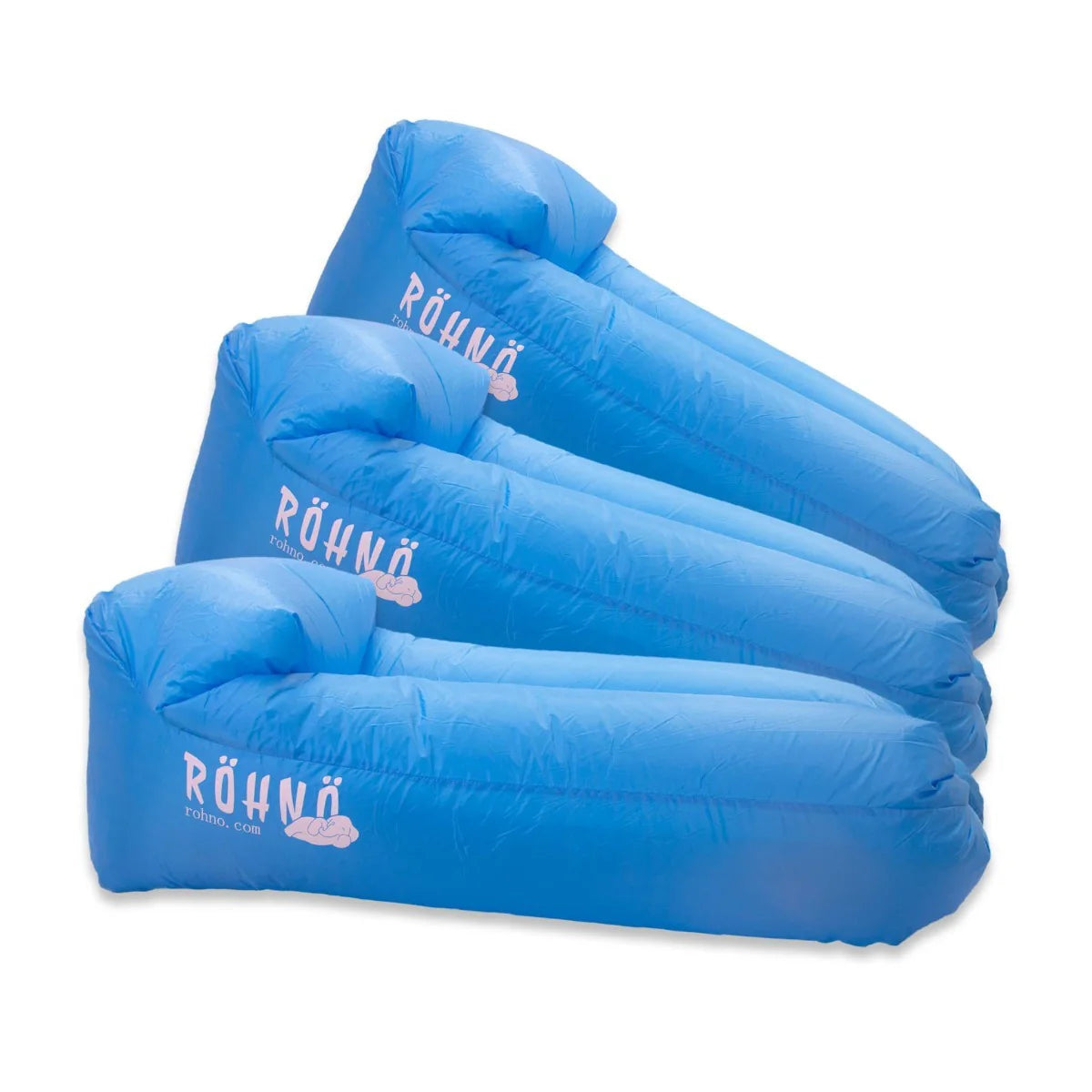 Rhn Air Lounger Confezione multipla, 3 pezzi, turchese
