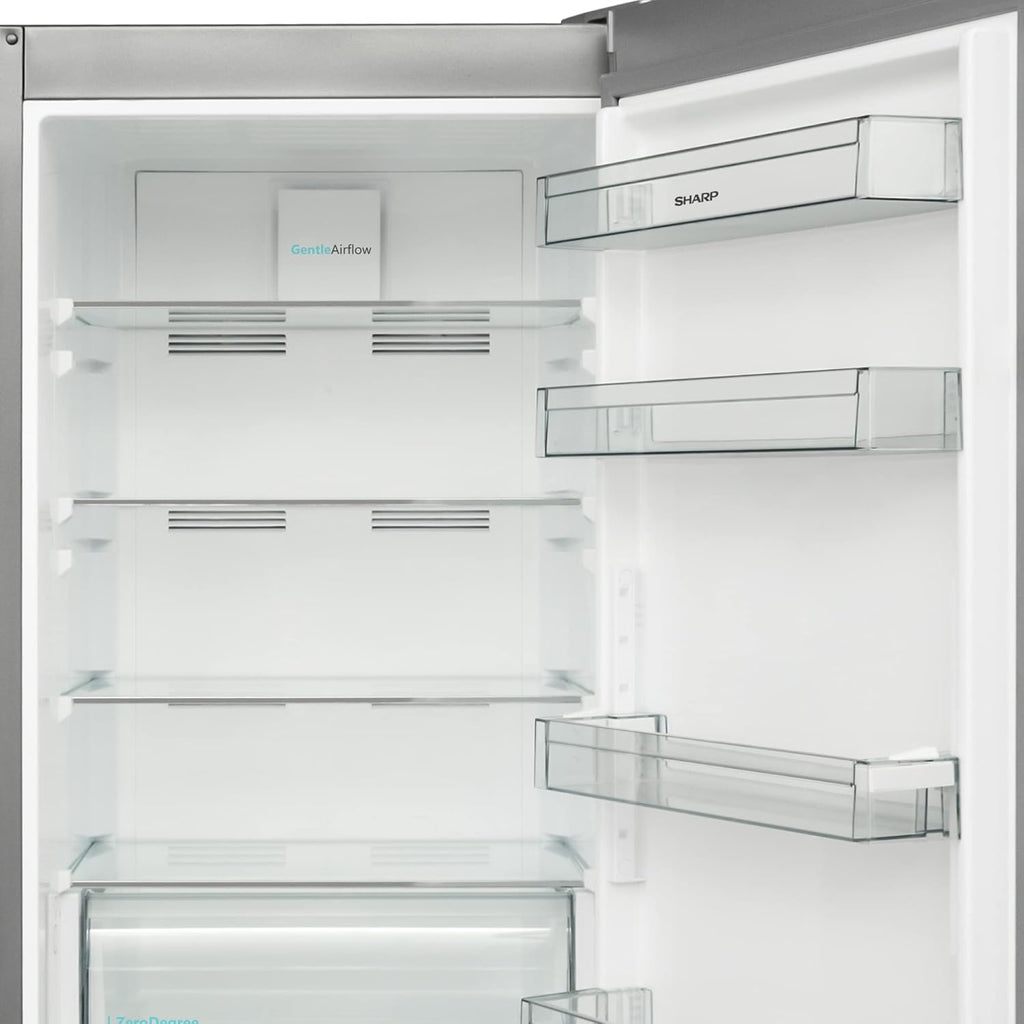Sharp SJ-BA20DHXIC-EU Frigorifero Combinato NoFrost Inox Look
