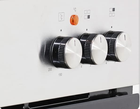 PKM Set Forno e Piano Cottura BIC3-IGKIX-2 | Pannello in acciaio inox | Piano cottura in vetroceramica 60cm | 3 Funzioni forno | Classe di efficienza energetica A