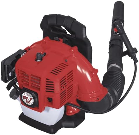 Scheppach Benzin Laubbläser LB5200BP | Anti-Vibrationssystem | 51,7 cm³ 2-Takt-Benzinmotor 1400W | Luftgeschwindigkeit 295 km/h | rückentragbar