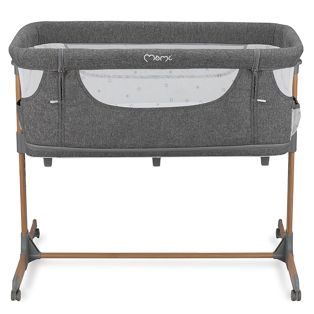 Momi SMART Bed Lettino fianco letto 4-in-1, fino a 15 kg, con materasso, regolabile in altezza