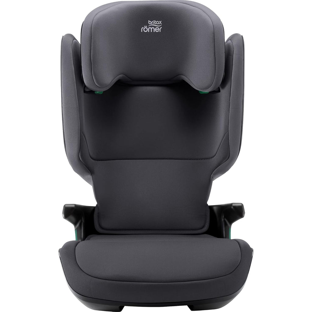 BRITAX RÖMER Kindersitz 15-36 kg KIDFIX M i-SIZE, mit ISOFIX und Belüftung, 100 - 150 cm (i-SIZE), 3,5 bis 12 Jahre, Cosmos Black