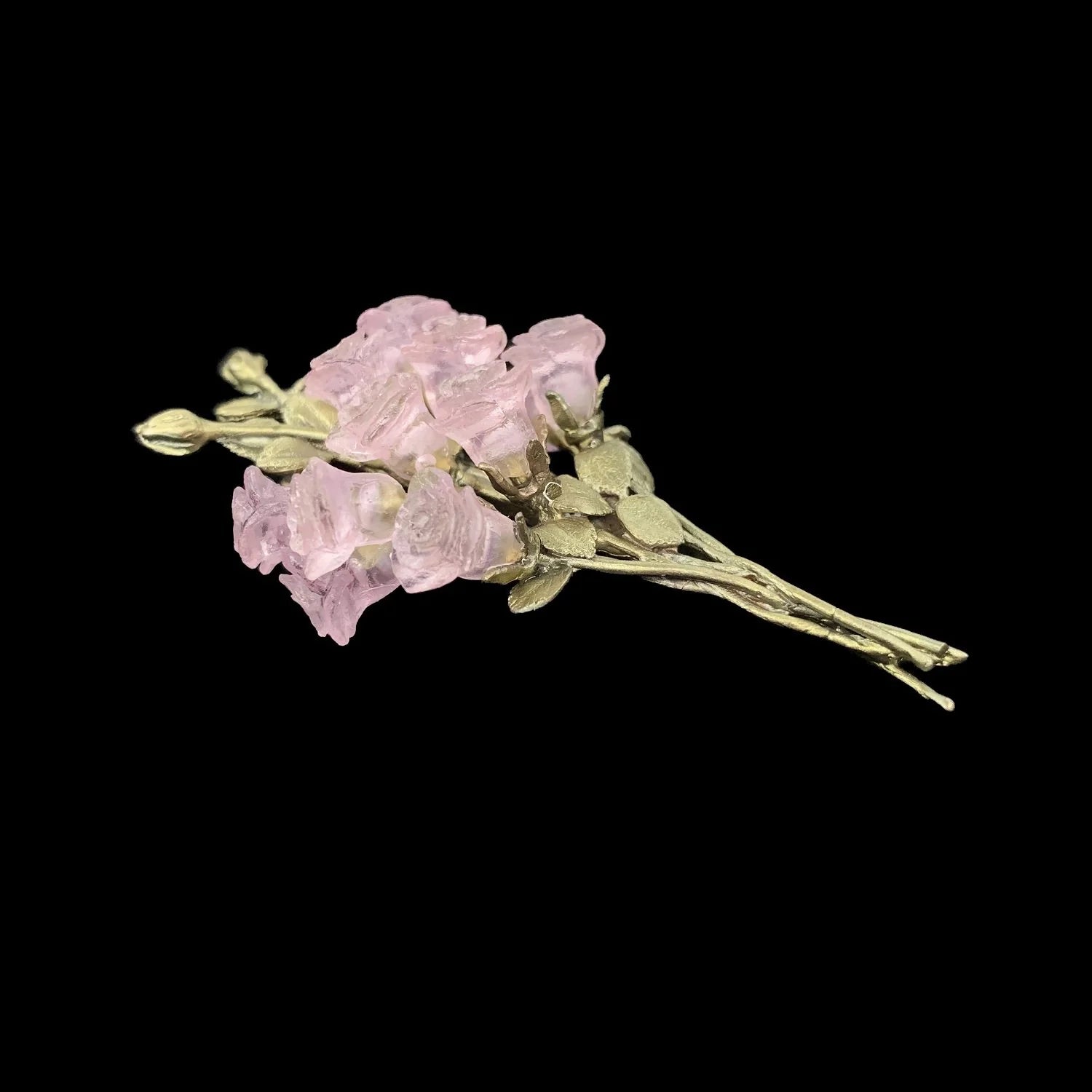 Spilla rosa rosa - bouquet di fiori
