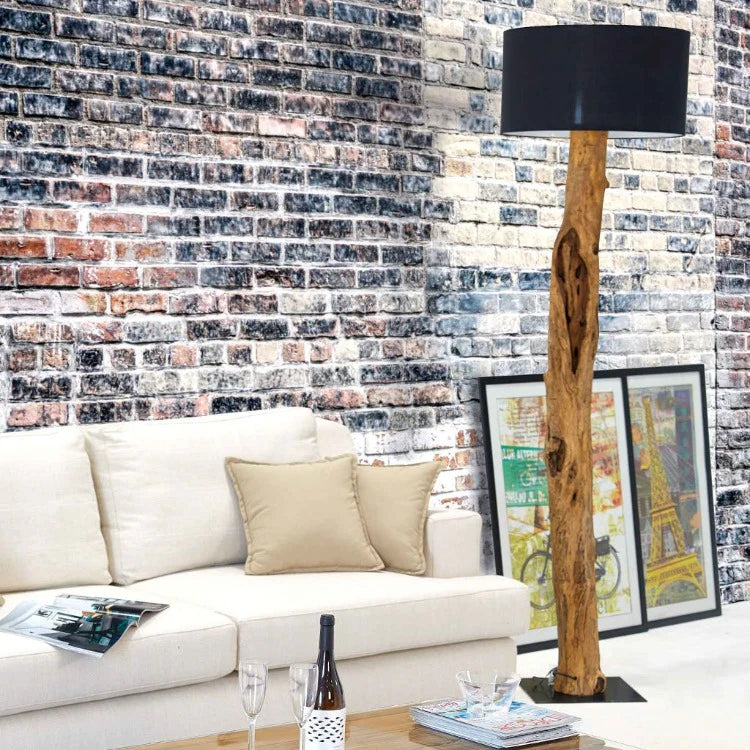 Baumstamm Standlampe KLETA Hhe 200 cm
