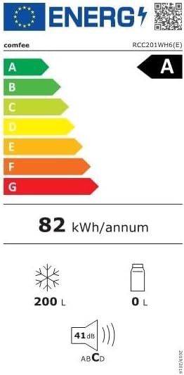 Comfee RCC100WH2(E) Congelatore a Pozzo/169 kWh/anno/85cm di altezza/99L/38dB/Bassa rumorosità/Tubo a D ad alta efficienza/Adatto a diversi scenari d'uso/Regolatore di temperatura regolabile/Bianco