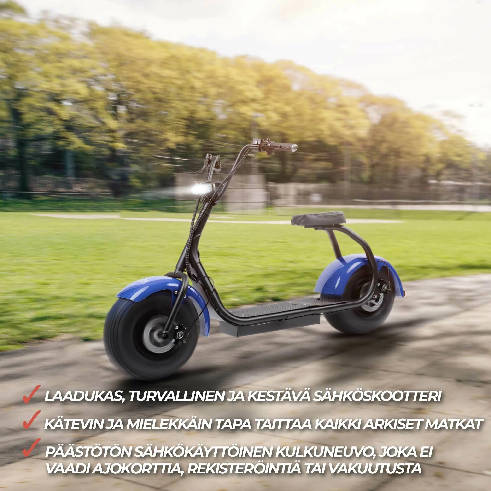 Monopattino elettrico Swoop Cruiser blu N2