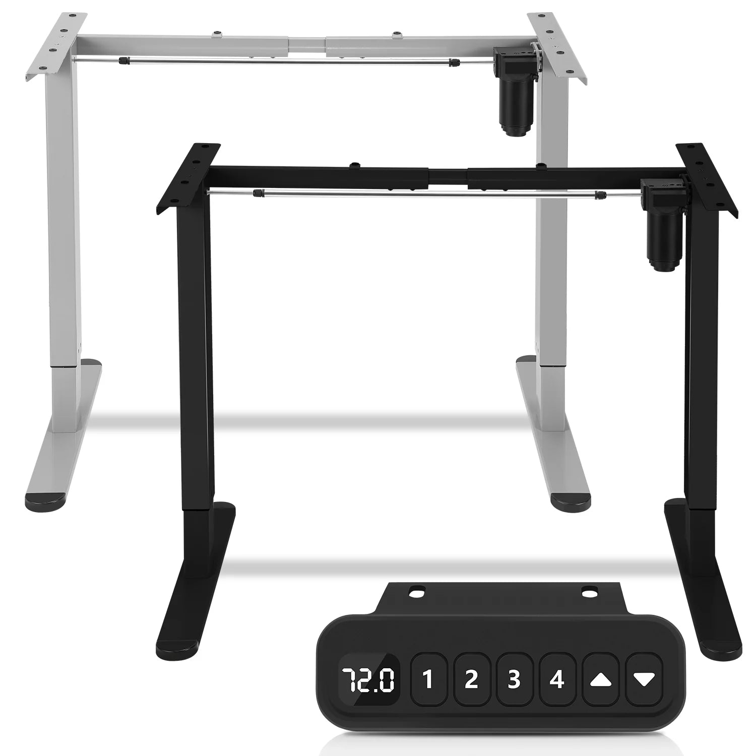 Sonnewelt Scrivania Regolabile in Altezza Elettrica, fino a 80kg di Carico (Nuova Versione)