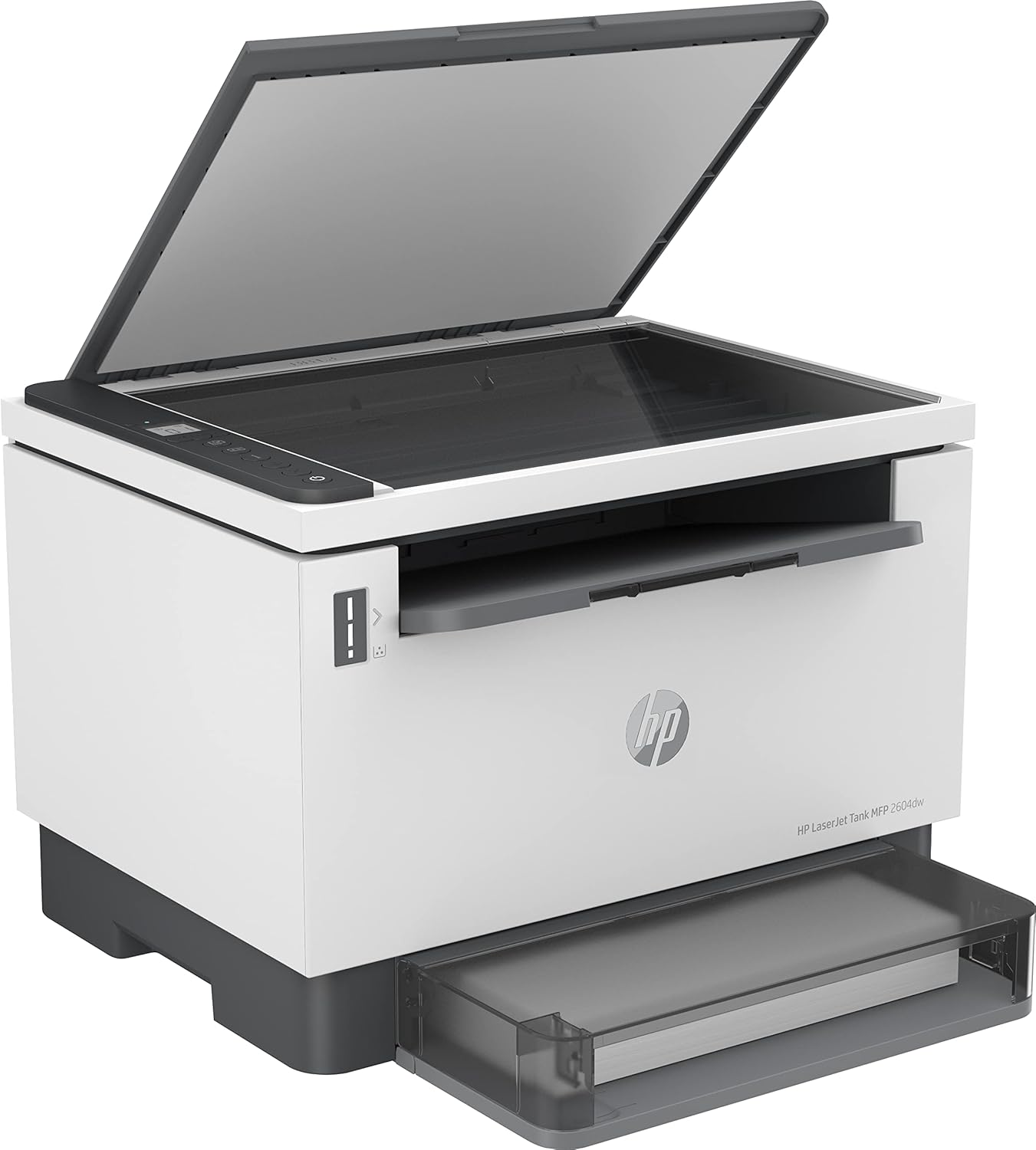 HP Laserjet Tank MFP 2604dw Laserdrucker, Drucker, Scanner, Kopierer, HP Smart App, inklusive Original HP Toner für bis zu 5000 Seiten, 23 Seiten/Min, beidseitig drucken, bis 600 x 600 DPI, Monochrom