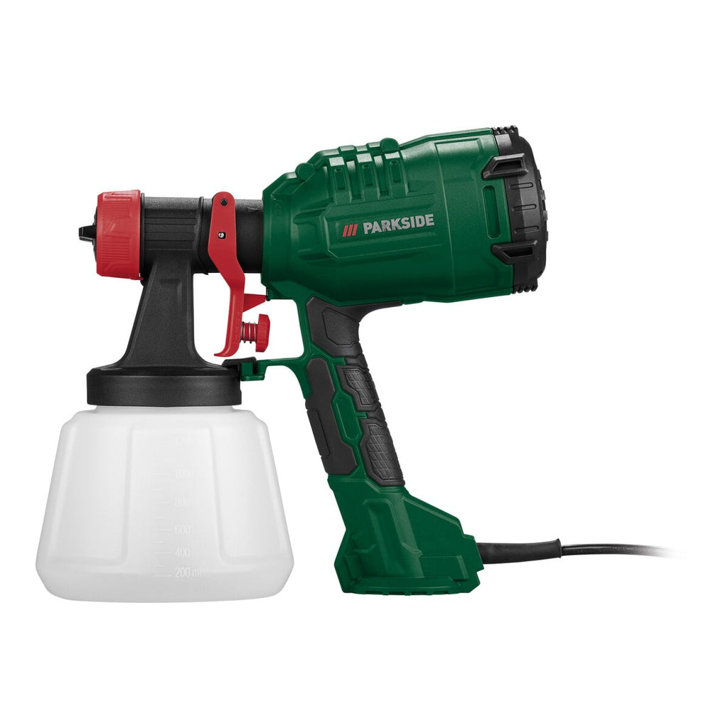 PARKSIDE® Pistola a spruzzo HVLP «PFS 450 B1», 450 W, incl. 4 ugelli - Articolo di seconda scelta come nuovo