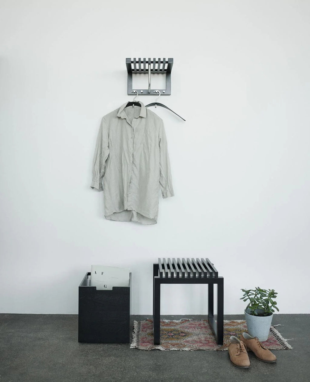 Skagerak Cutter Mini Garderobe, schwarz