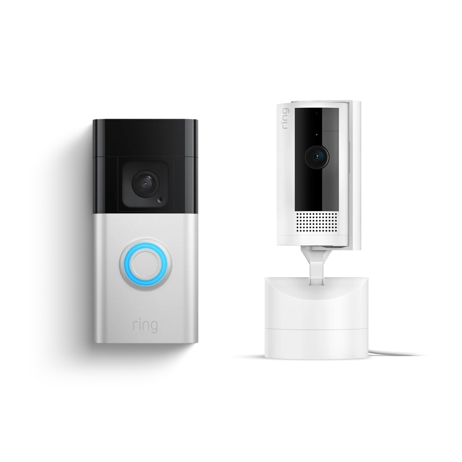 Telecamera interna mobile + Videocitofono a batteria Plus