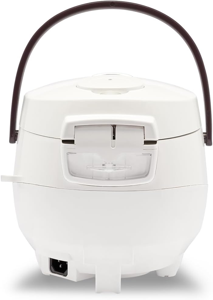REISHUNGER Cuociriso digitale piccolo, nero | Da 0,6 L fino a 3 persone | Funzione mantenimento calore, timer e pentola premium | Multicooker e vaporiera piccoli, 8 programmi, tecnologia a 7 fasi