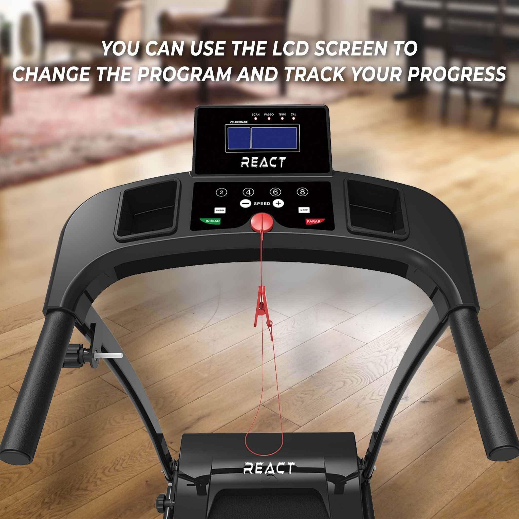 React Laufband