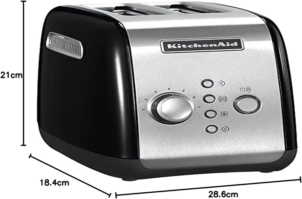 Tostapane Kitchenaid 5KMT221EOB a 2 scomparti, nero