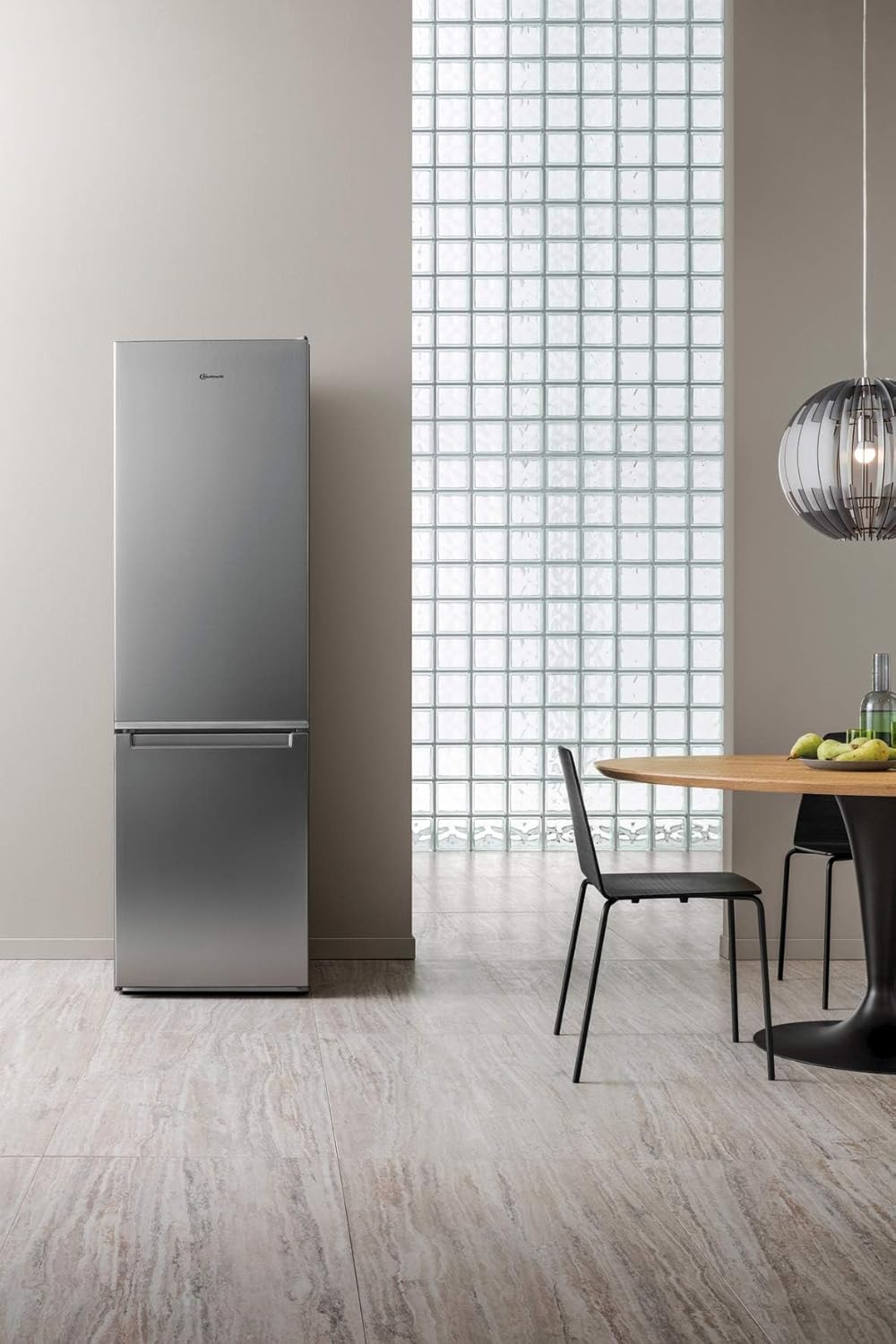 Combinazione Frigorifero/Congelatore Bauknecht, altezza 189 cm, capacità totale 339 litri / LessFrost/Fresh Zone+/Active Fresh/Funzione Super Cooling/Active Freeze