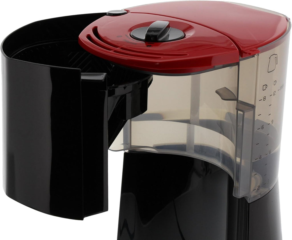 Melitta Enjoy - Macchina da caffè con filtro - con caraffa termica - sistema antigoccia - 8 tazze - bianco (1017-05)
