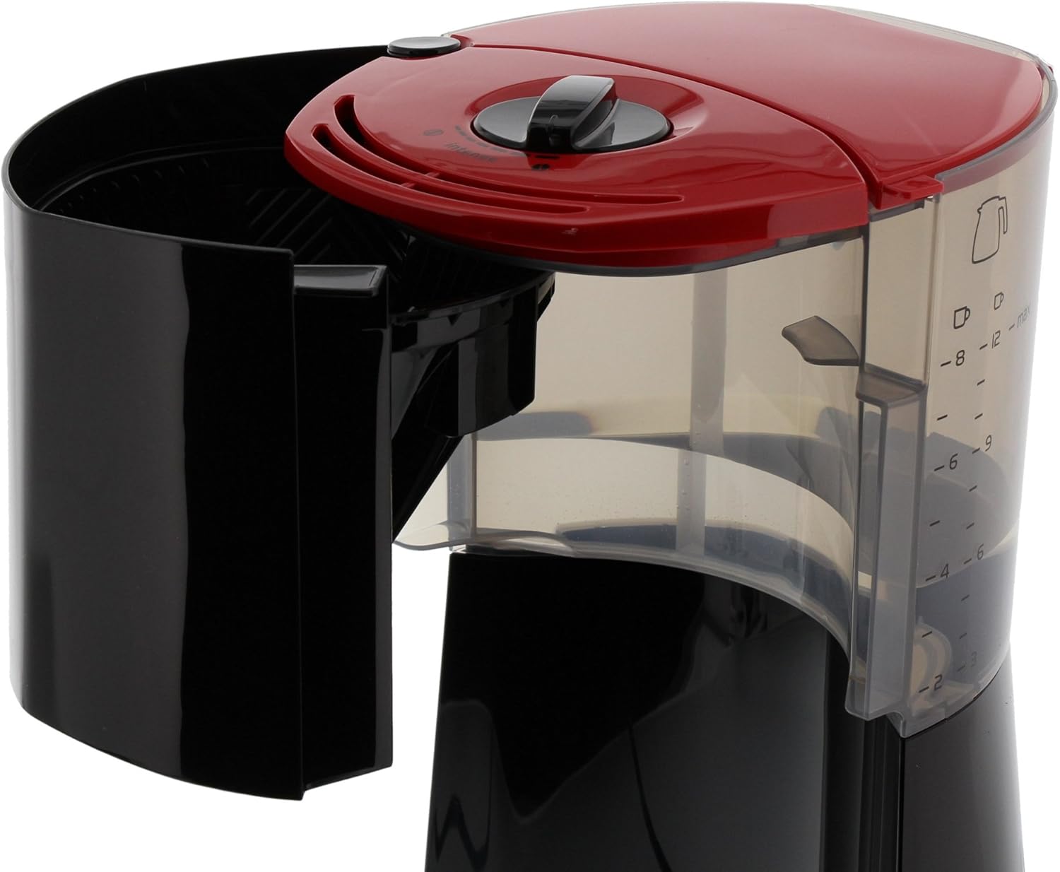 Melitta Enjoy - Macchina da caffè con filtro - con caraffa termica - sistema antigoccia - 8 tazze - bianco (1017-05)