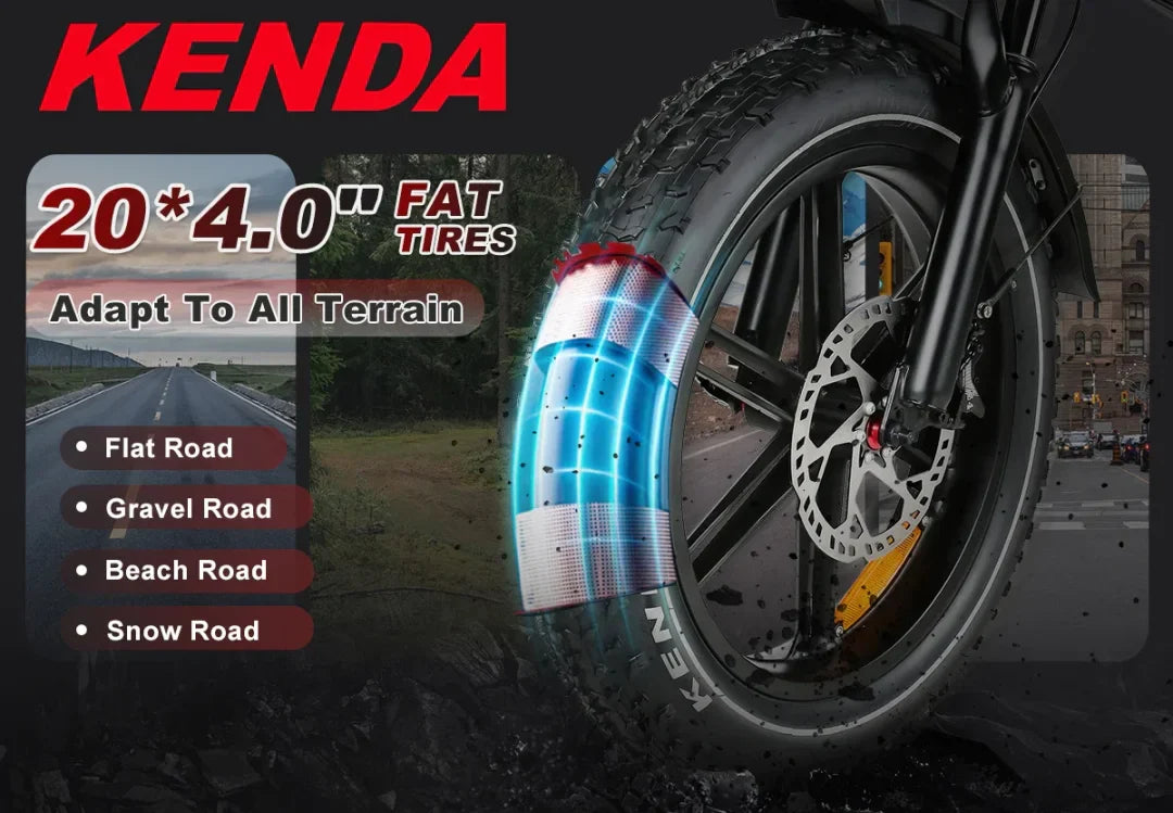 Samebike RS-A02 Offroad-E-Bike – 1200W Motor 48V 17Ah, 45 km/h