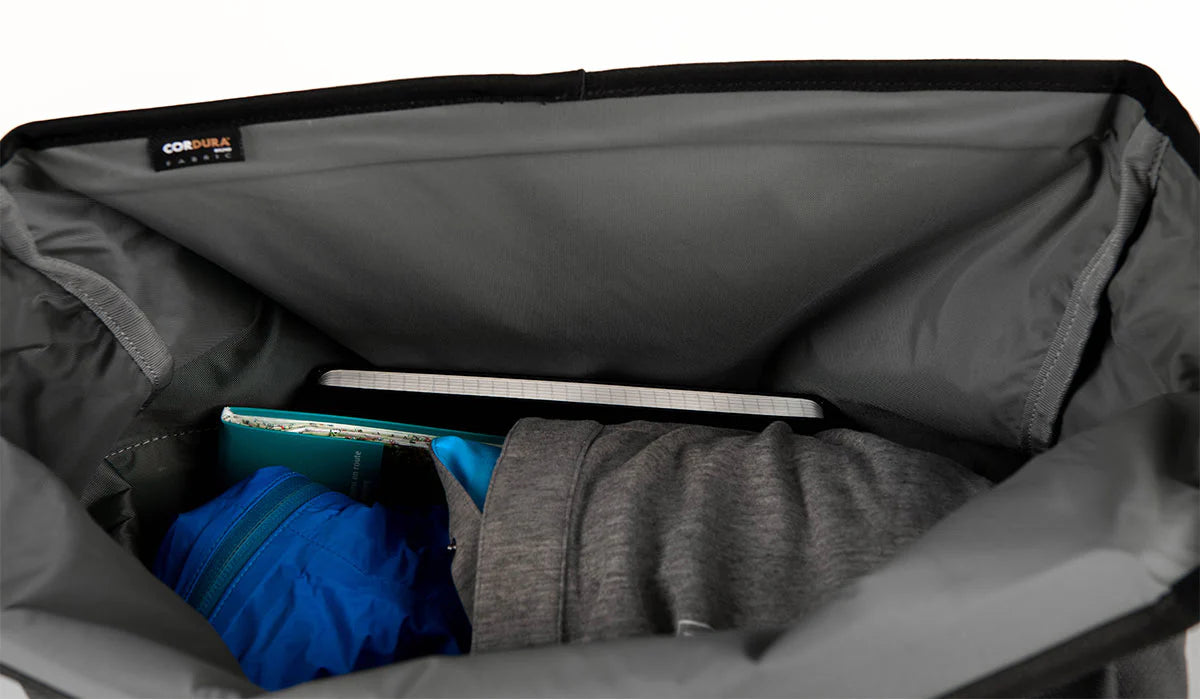Borough Roll Top Bag (L) 28L - Dark Grey