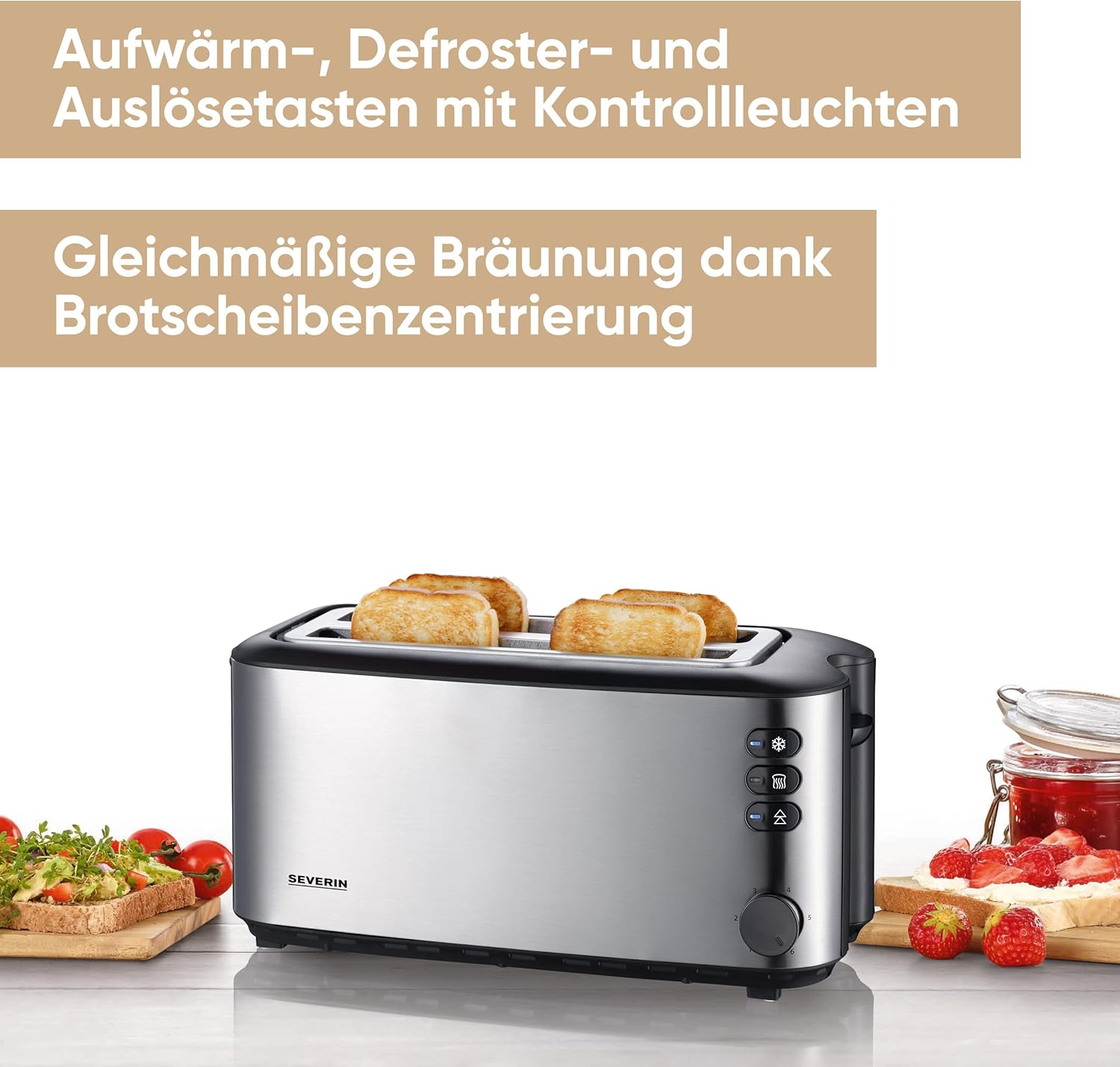 SEVERIN Back- und Toastofen mit Umluftfunktion, Mini Backofen mit Grillrost, Backblech, Drehspie und Pizzastein, vielseitiger Heiluftofen mit 20 L Kapazitt, 1.500 W, schwarz, TO 2068