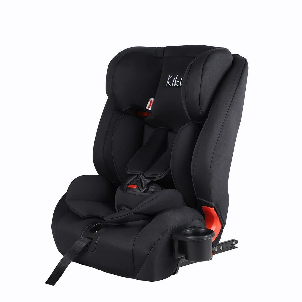 Kikid Kindersitz Premium, ISOFIX, 9-36 kg Black Edition