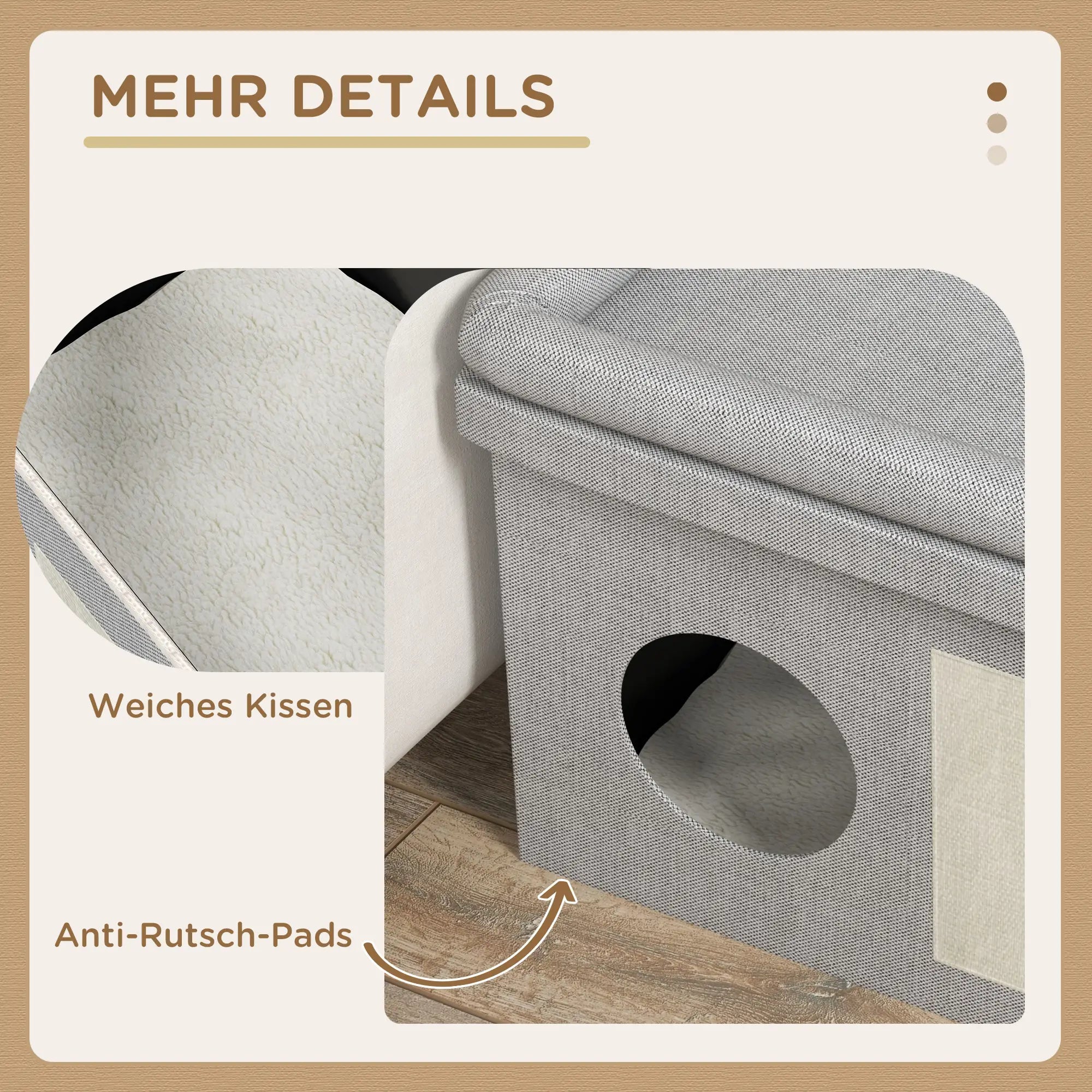 Set di 2 ciotole in acciaio inossidabile grigio 78x48x49,5 cm