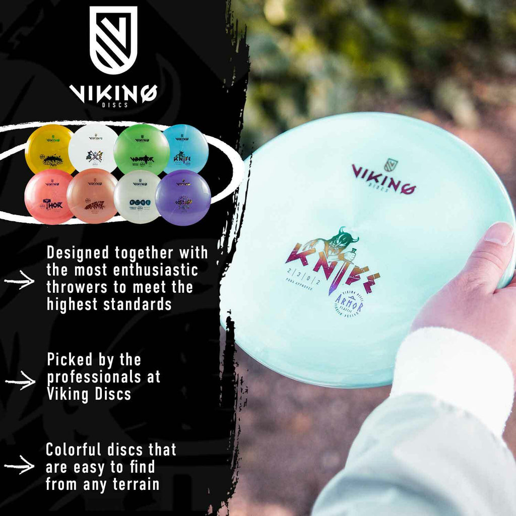 Viking Discs Disc Golf Set Armor - 8 Scheiben