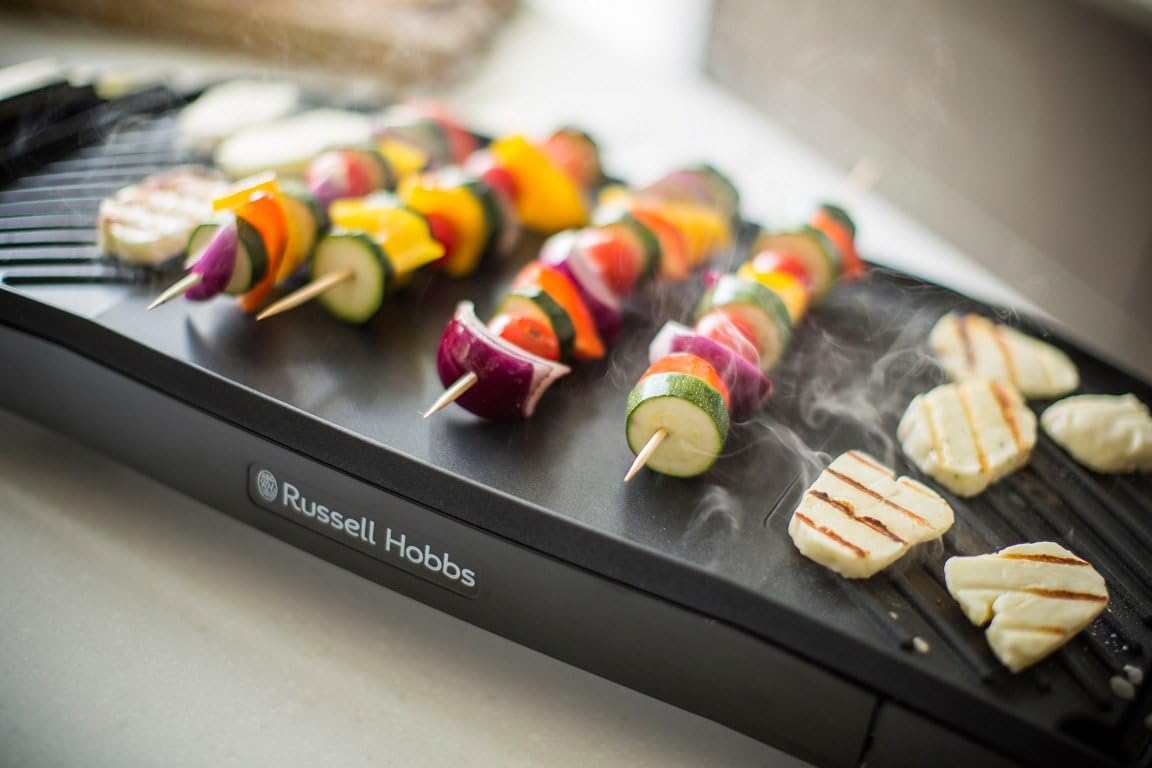 Russell Hobbs Cuociriso [XL] 5l inclusivo di Cestello per la Cottura a Vapore MaxiCook (Funzione Mantenimento in Caldo, Pentola Antiaderente, Cucchiaio per Riso e Misurino, Cottura Lenta per Verdure, Pesce ecc) 23570-56