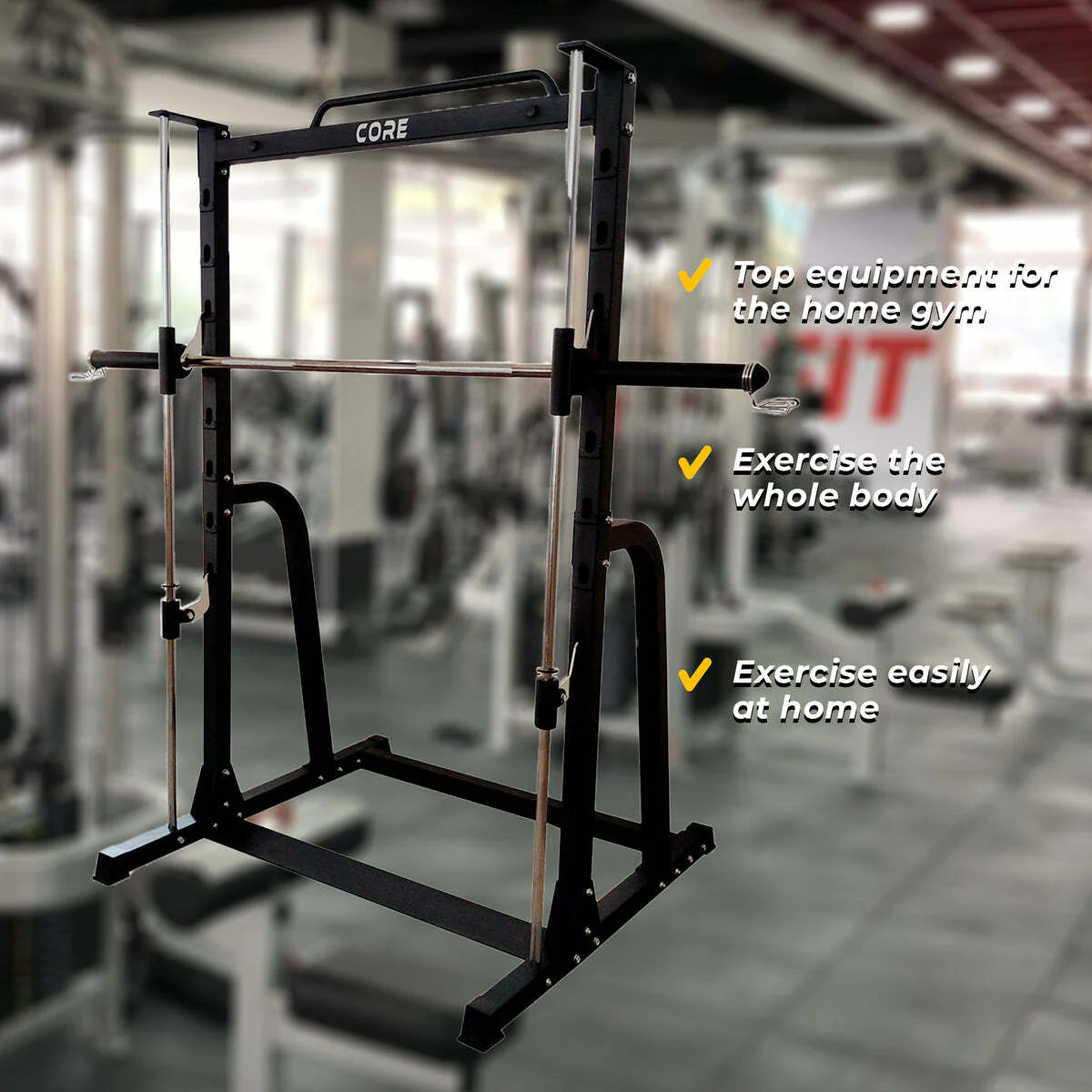 Rack per squat Core con Smith Machine