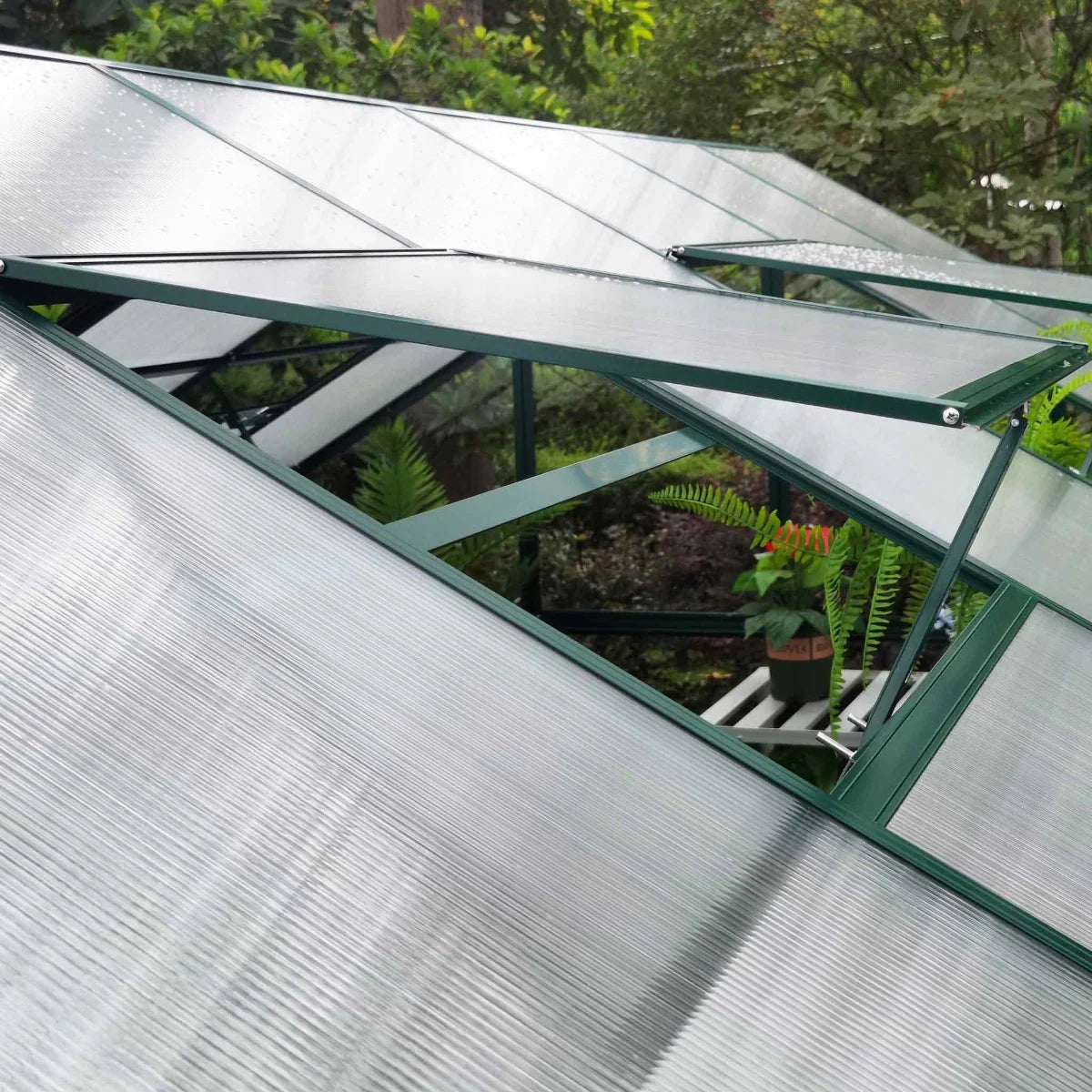 Serra Metalcraft, 12,7 m, vetro di sicurezza 4 mm, verde