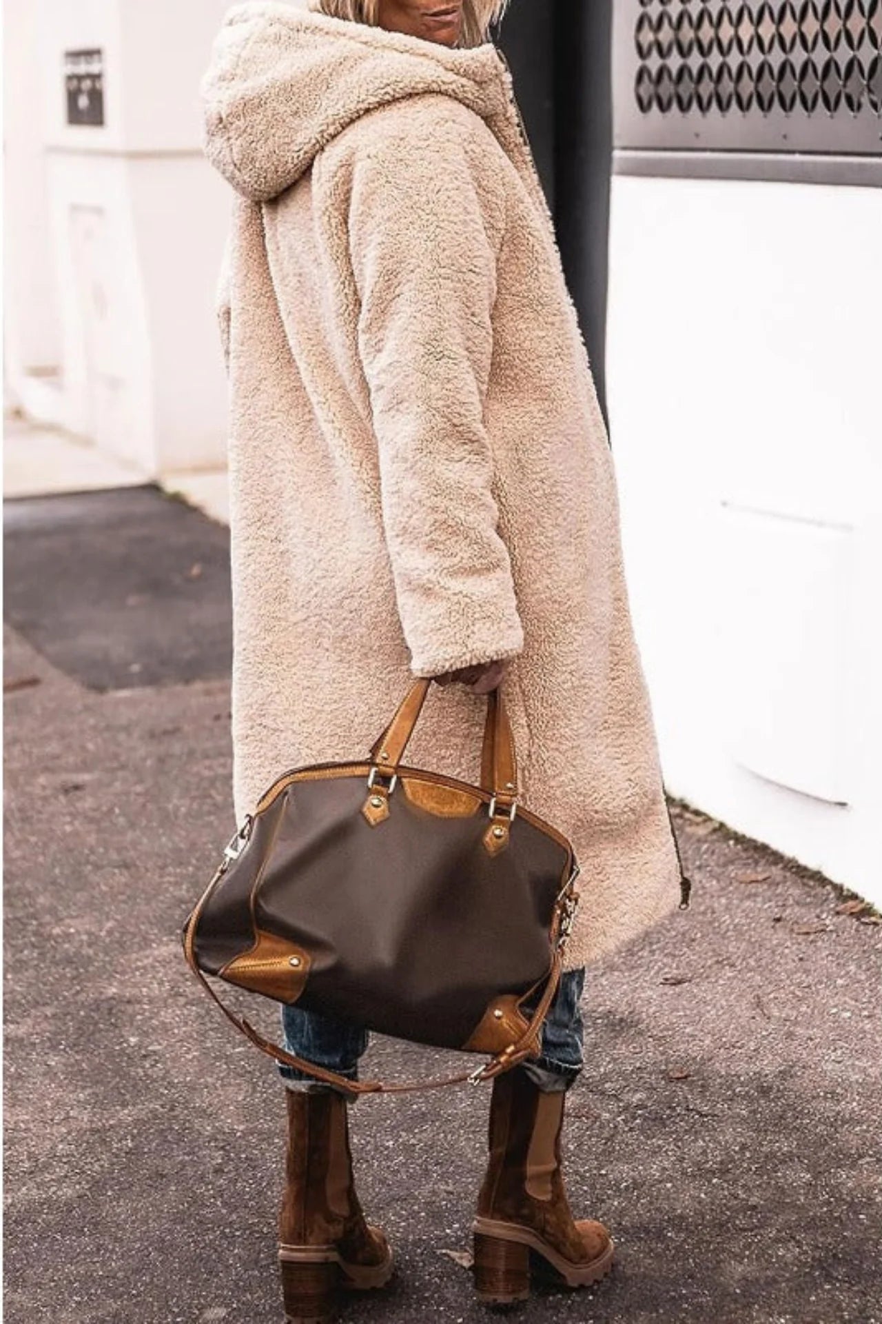 Eleganter Wendbarer Mantel für Damen