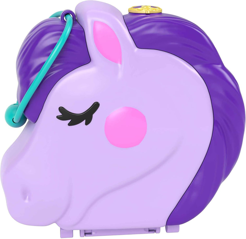 Polly Pocket GTN15 - Valigetta Caffetteria Riccio con Design Caffè e Animali, Mini Bambola Polly e HCG16 - Acquario Lontre, Tema Acquario con Micro Bambole Polly e Nicolas, 5 Sorprese e 12 Accessori