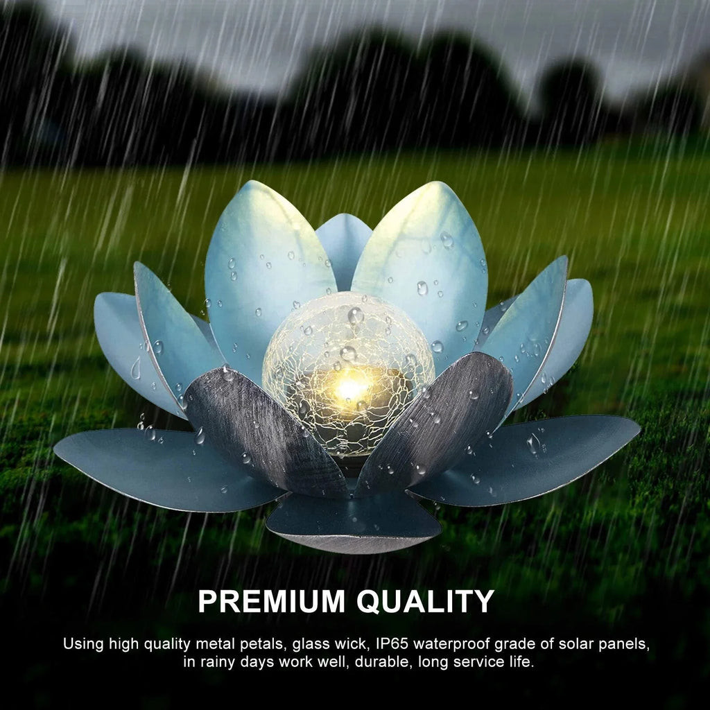 1+1 GRATIS | SolarLotus - Solarbetriebene Lotus-Leuchte