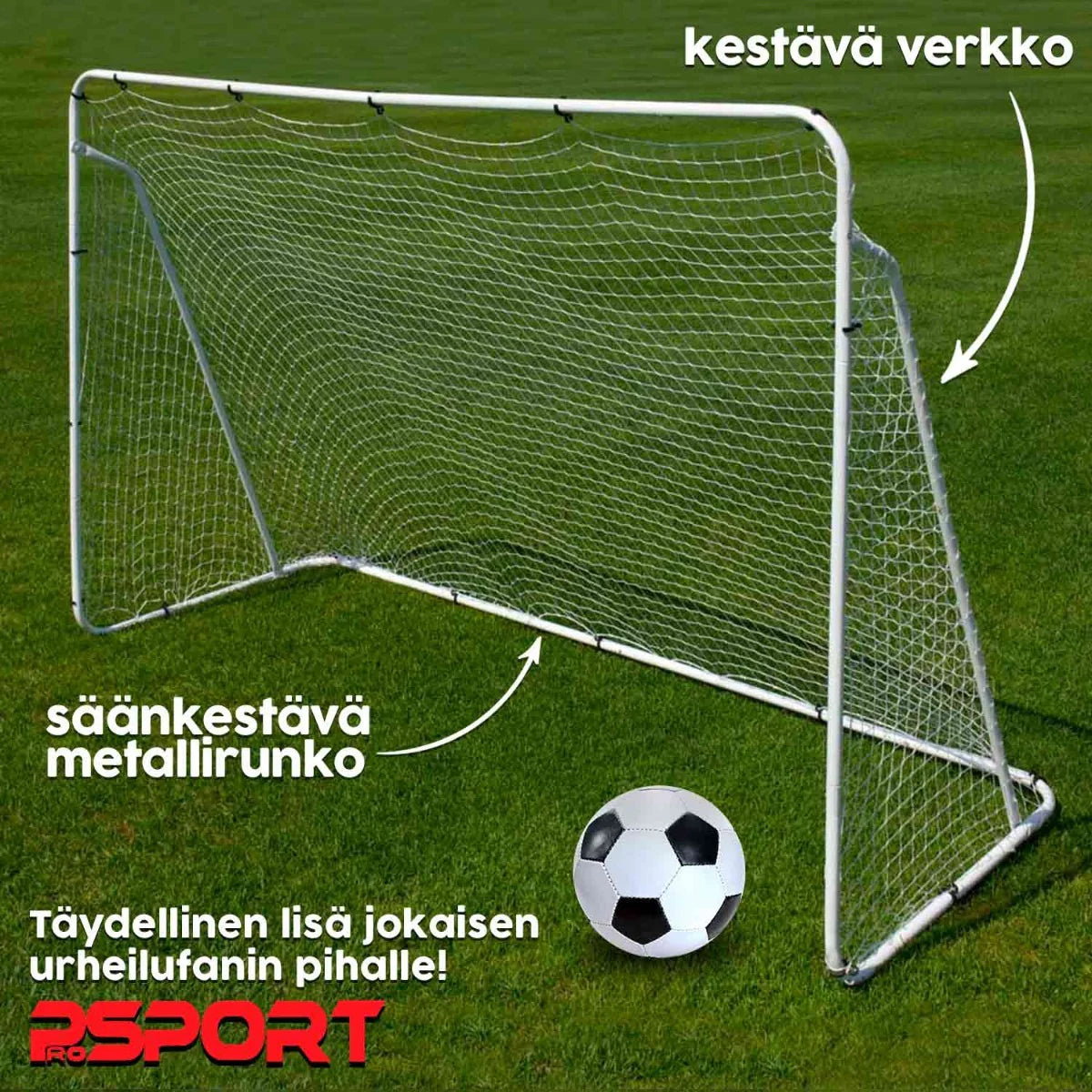 Prosport Porta da calcio Real 240 x 150 cm